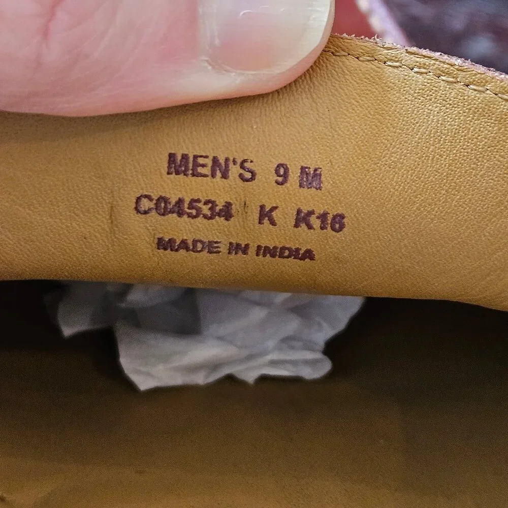 Cole Haan Men's Soft Leather Penny Loafers, Light Brown, Sz 9 - Picture 16 of 16